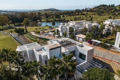 Samtida lyxvilla med öppen utsikt i La Alqueria