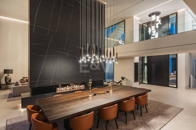 Samtida lyxvilla med öppen utsikt i La Alqueria