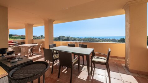 Elegant 3-Bedroom Apartment with Sea Views in Marbella’s Golden Mile