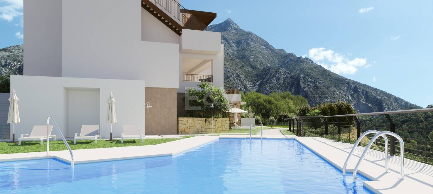 Exklusive Residenzen mit 3 Schlafzimmern und Berg- und Waldblick