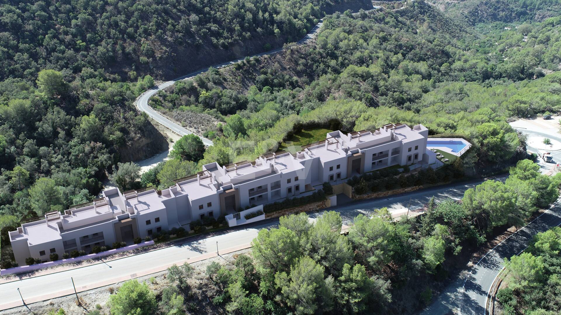 Exclusivo Ático de 3 dormitorios con vistas a la montaña y al bosque