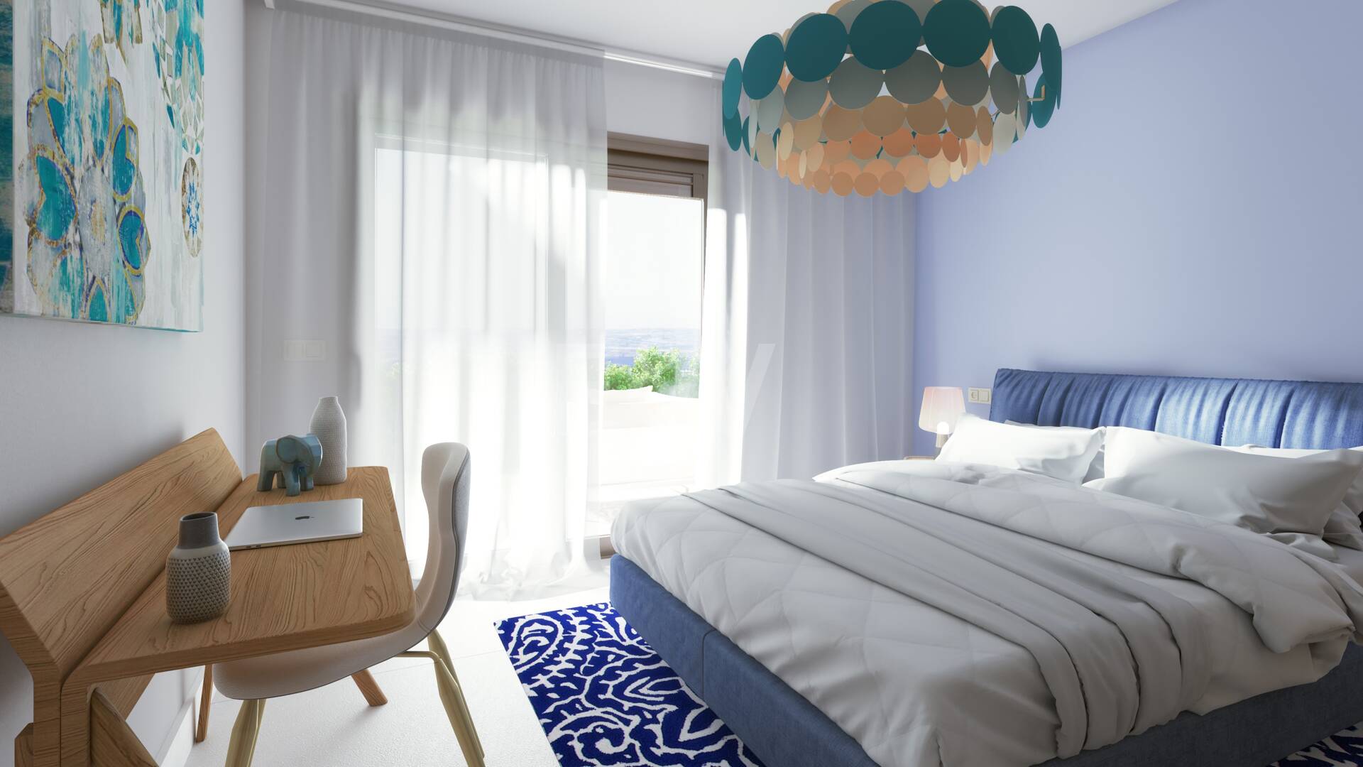 Exclusivo Ático de 3 dormitorios con vistas a la montaña y al bosque