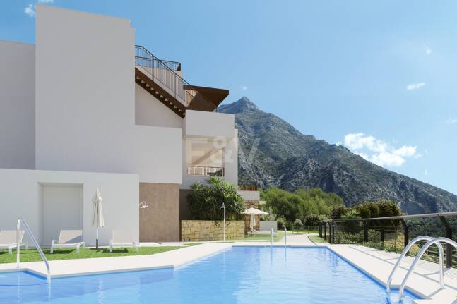 Wyłączne 3- sypialnia Penthouses with Mountain and Sea Views