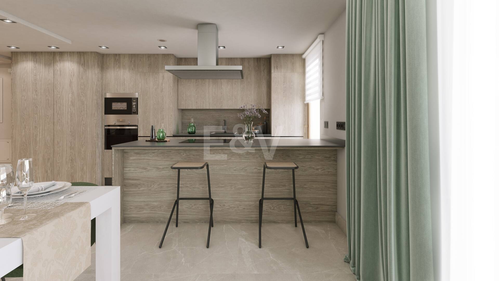 Exclusivo Ático de 3 dormitorios con vistas a la montaña y al bosque