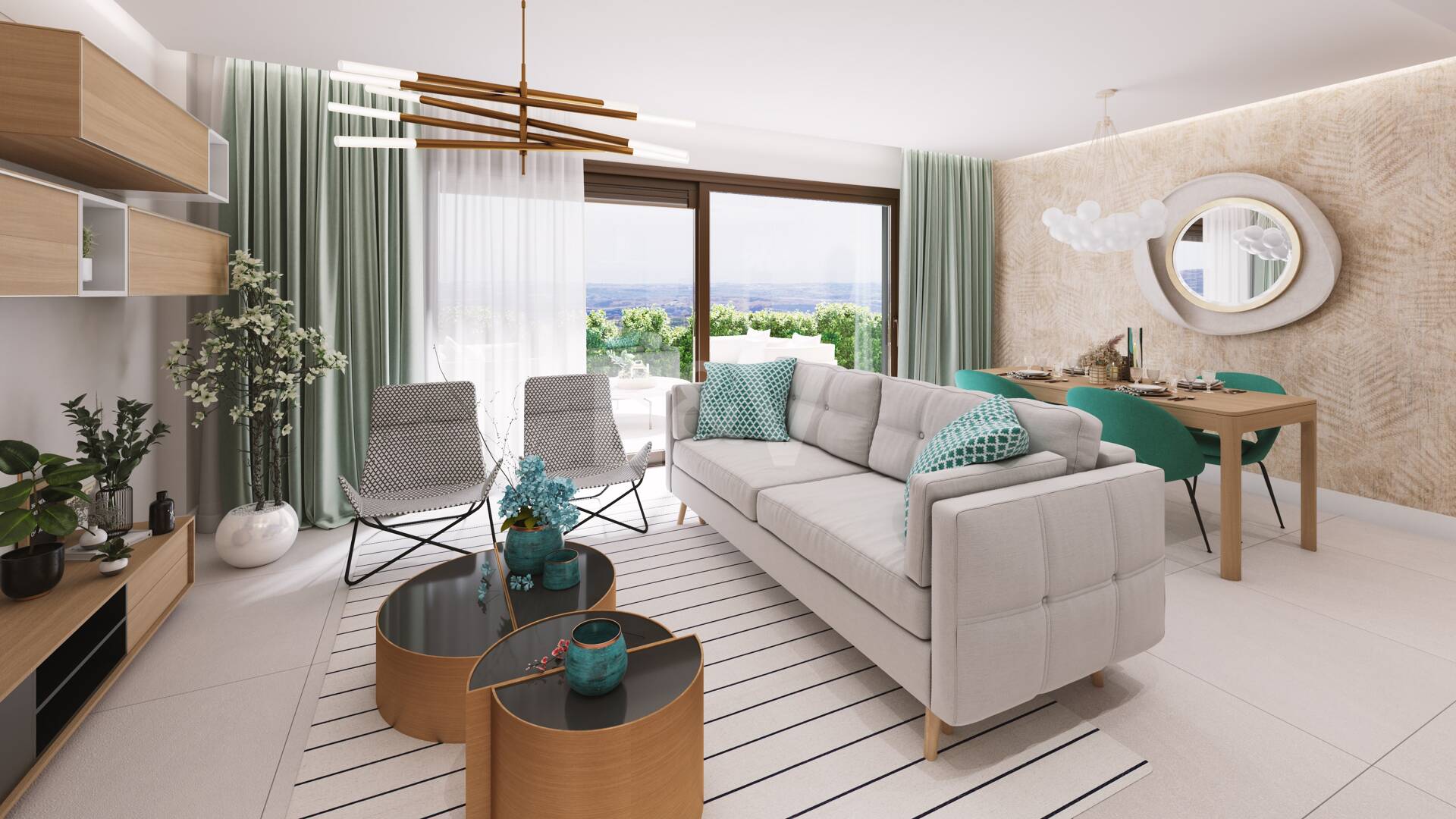 Exclusivo Ático de 3 dormitorios con vistas a la montaña y al bosque