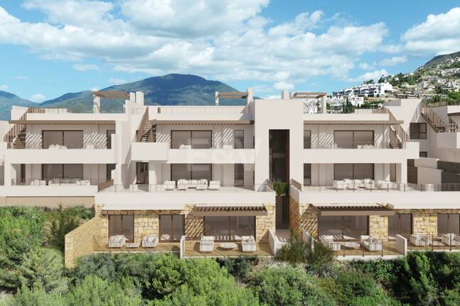 Wyłączne 3- sypialnia Penthouses with Mountain and Sea Views