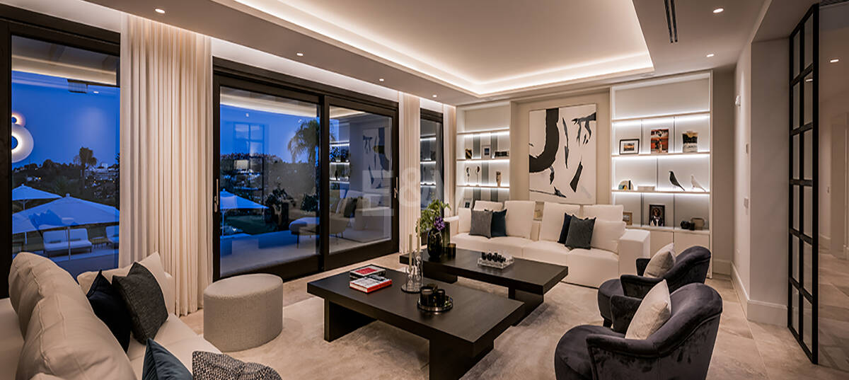 Impressive Villa in La Cerquilla with Panoramic Sea Views