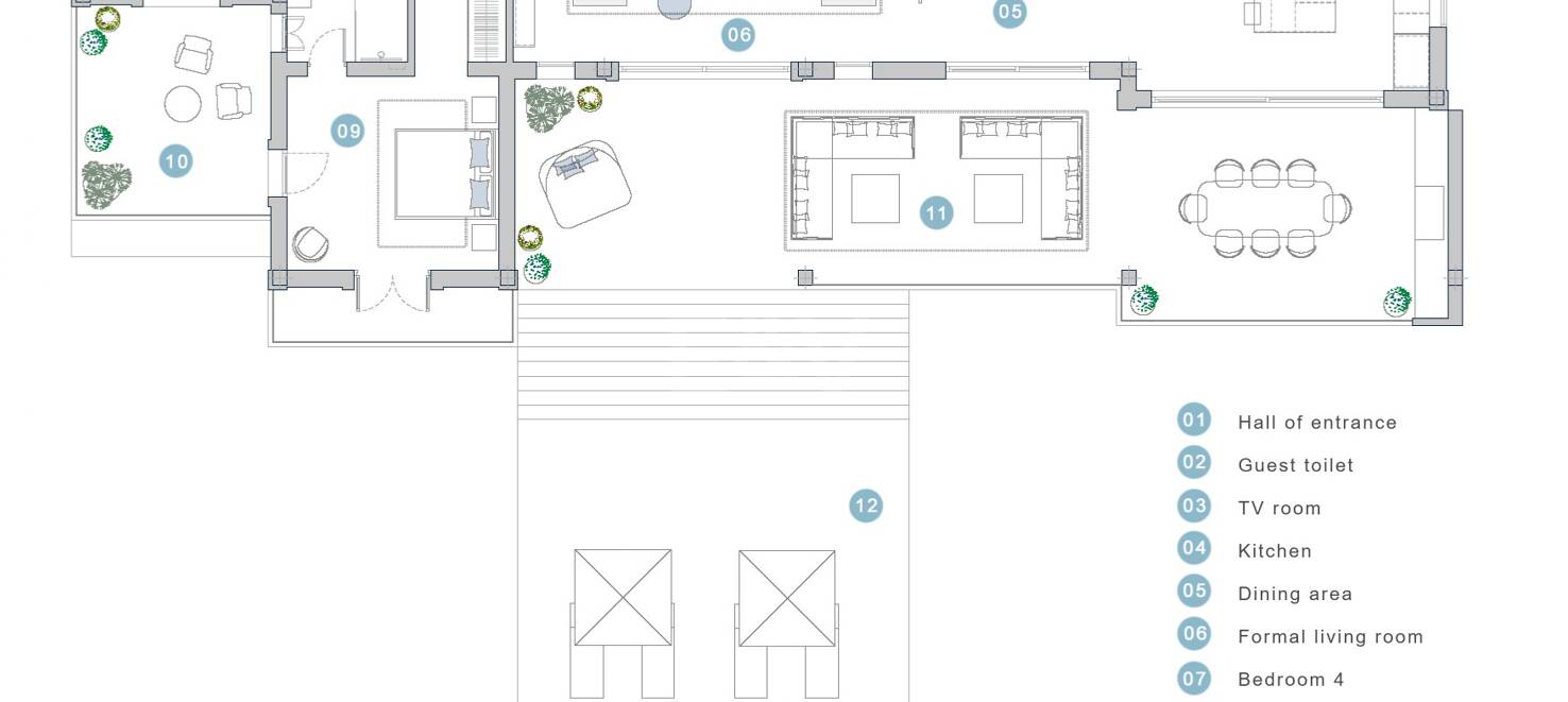 Impressive Villa in La Cerquilla with Panoramic Sea Views