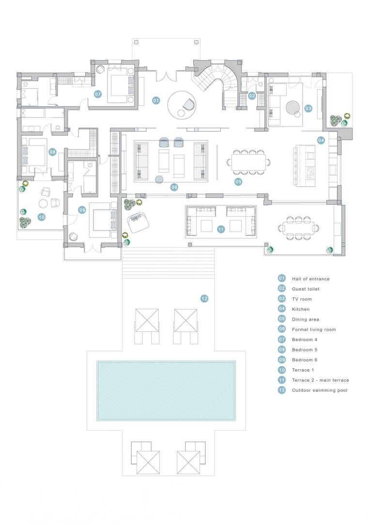Impresionante Villa en La Cerquilla con vistas panorámicas al mar y una gran parcela
