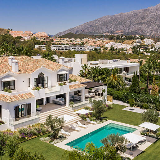 Impressive Villa in La Cerquilla with Panoramic Sea Views