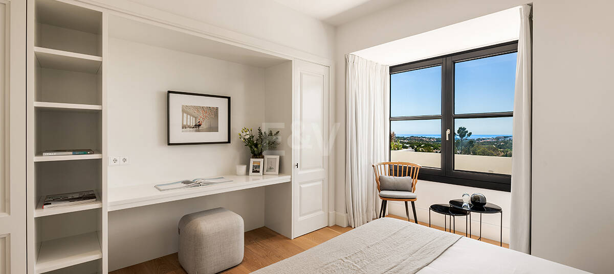 Impressive Villa in La Cerquilla with Panoramic Sea Views