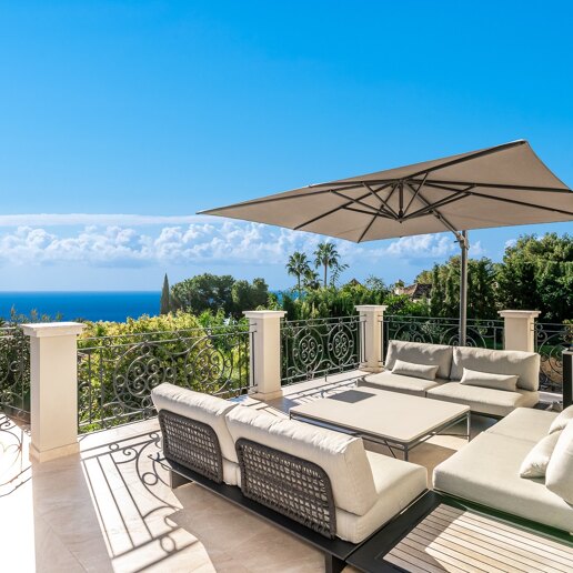 Luxusvilla in Sierra Blanca mit Panoramablick