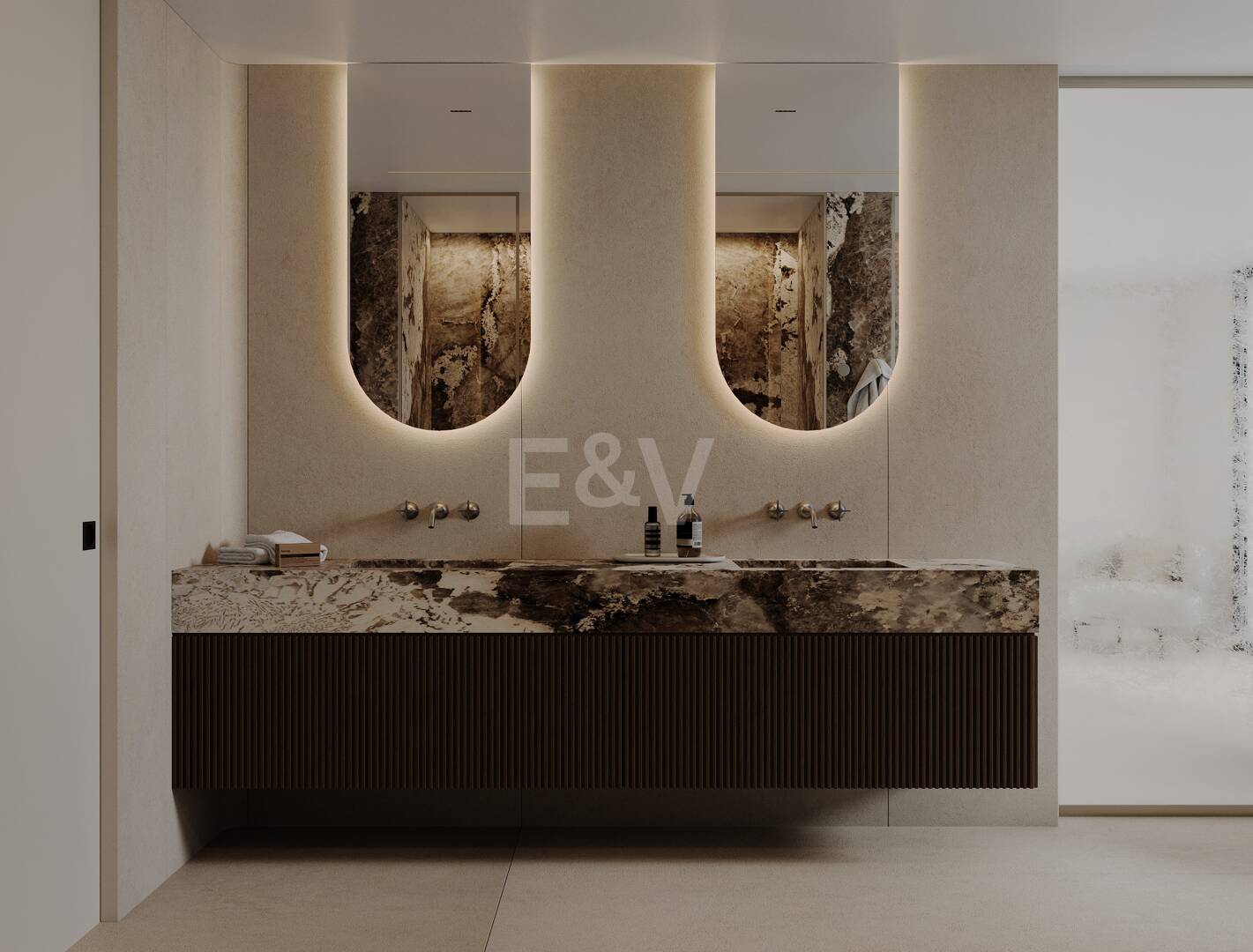 Luxury first-floor apartment with panoramic 360º mountain and sea views