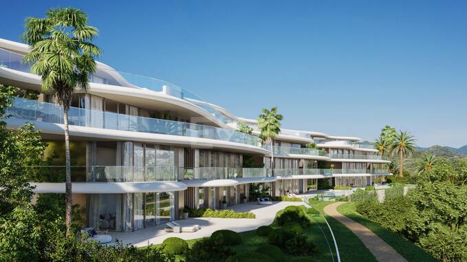 Luxury first-floor apartment with panoramic 360º mountain and sea views