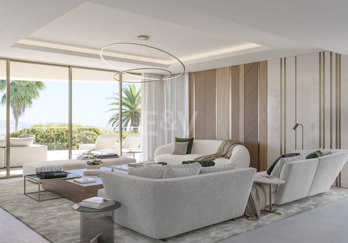 Apartamento de lujo en 1ª planta con vistas panorámicas 360º a la montaña y al mar