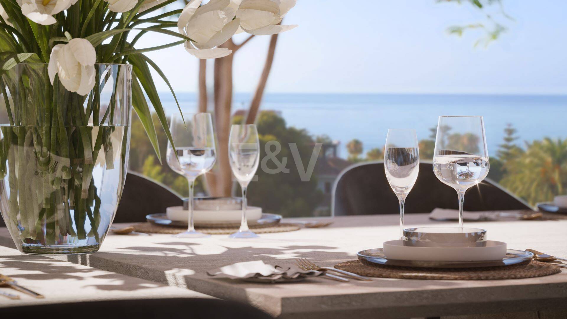 A State-of-the-Art Penthouse with Breathtaking Views close to the Beach