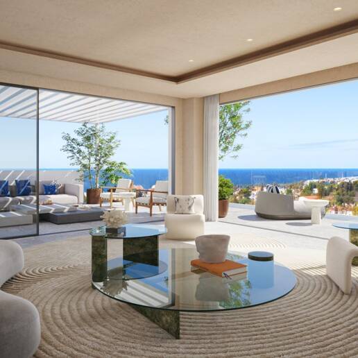 En state-of-the-Art Penthouse med andningsvyer på Golden Mile