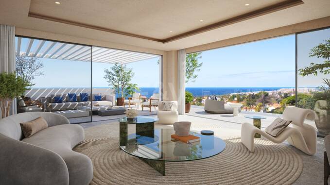 A State-of-the-Art Penthouse with Breathtaking Views close to the Beach