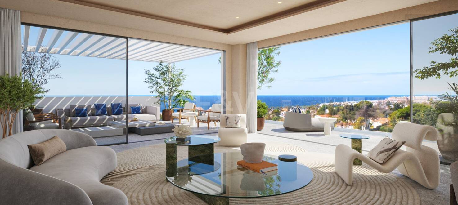 En state-of-the-Art Penthouse med andningsvyer på Golden Mile