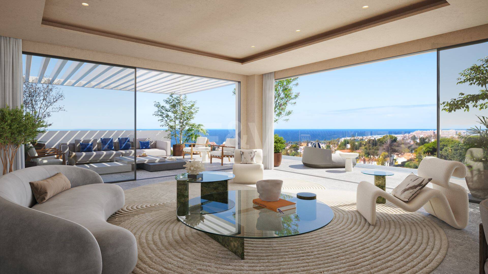 A State-of-the-Art Penthouse with Breathtaking Views close to the Beach