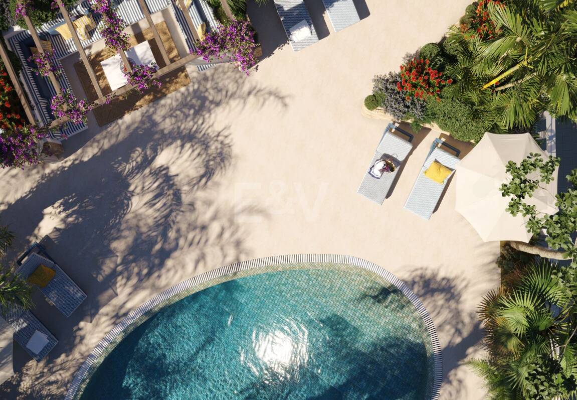 An Exceptional Duplex Penthouse with Sweeping Views Moments from the Beach