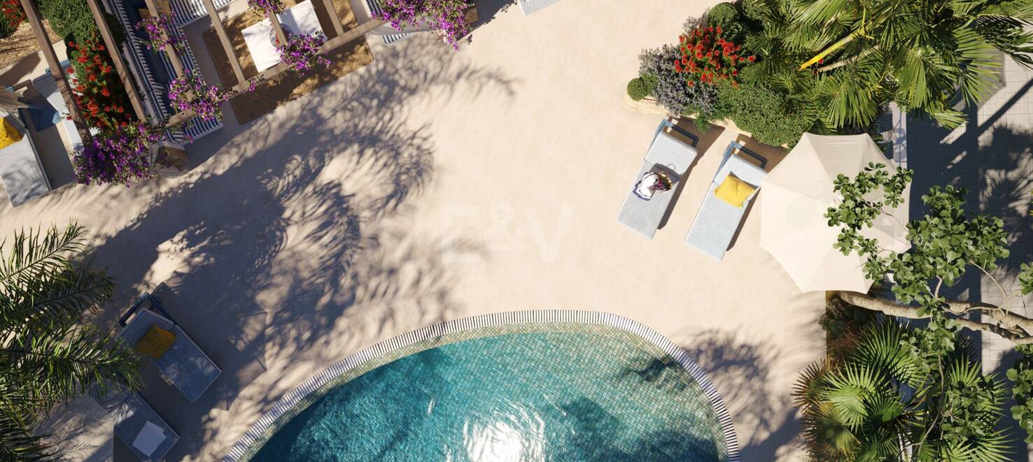 Außergewöhnliches Duplex-Penthouse mit Panoramablick in Strandnähe