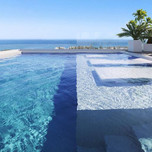 Außergewöhnliches Duplex-Penthouse mit Panoramablick in Strandnähe