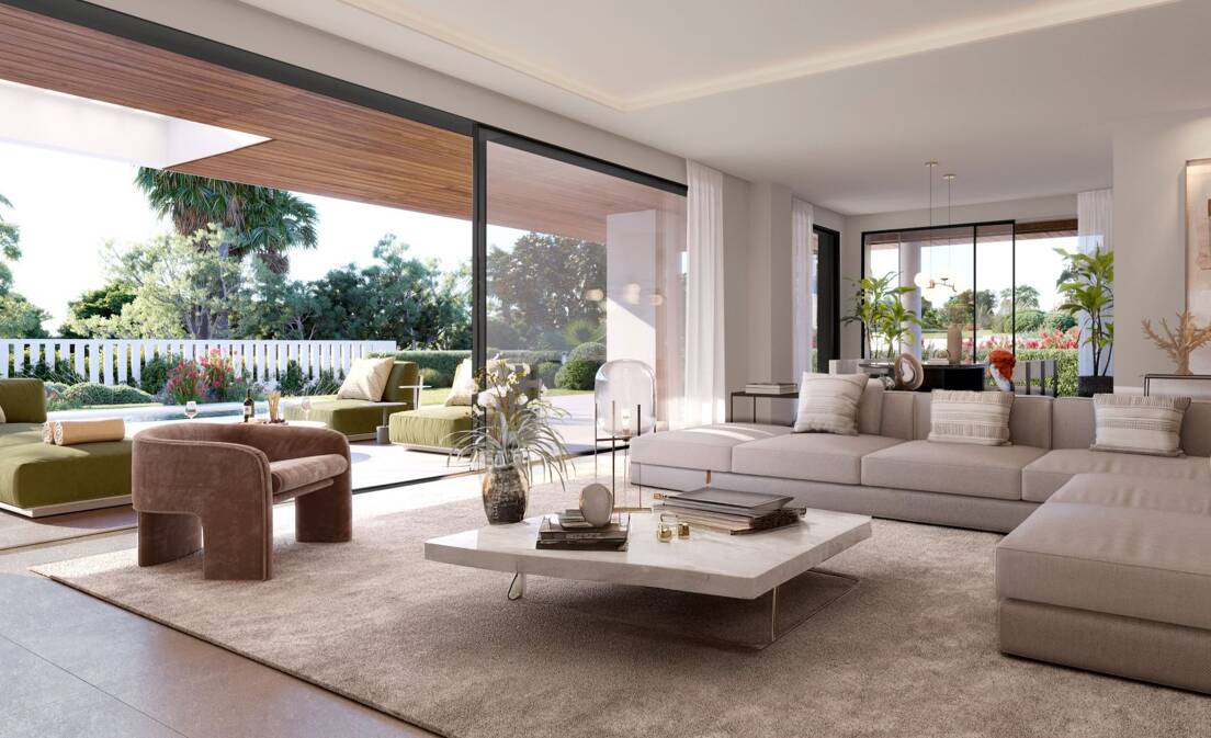 Precioso apartamento con jardín a unos pasos de las playas de la Milla de Oro