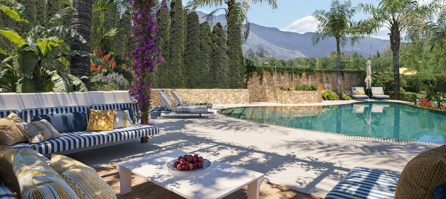 Elegant Garden Lägenhet i den prestigefyllda PRECIOUS BENALUTS på Golden Mile