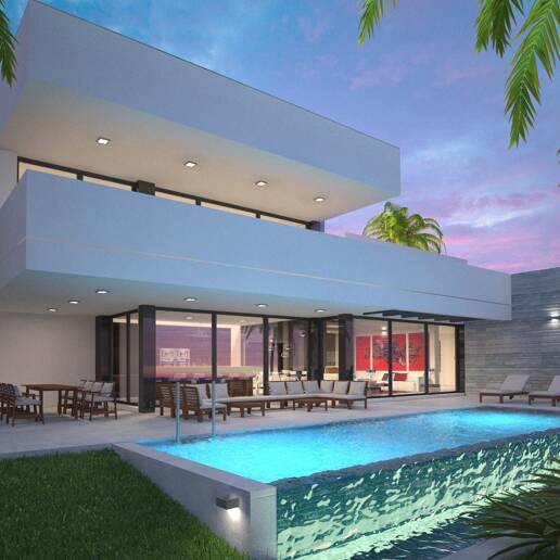Exceptional Opportunity: Four Plots in Elviria with Project and Licence and with Spectacular Sea Views