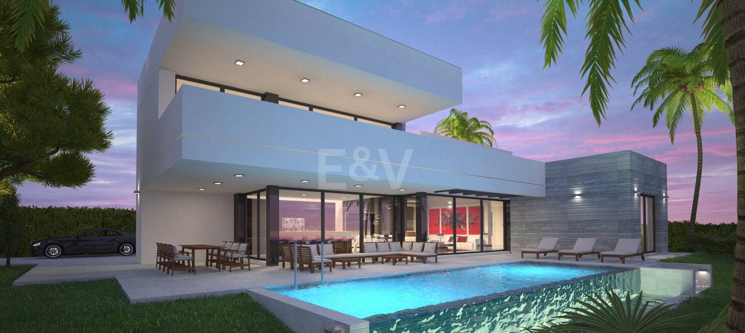 Exceptional Opportunity: Four Plots in Elviria with Project and Licence and with Spectacular Sea Views
