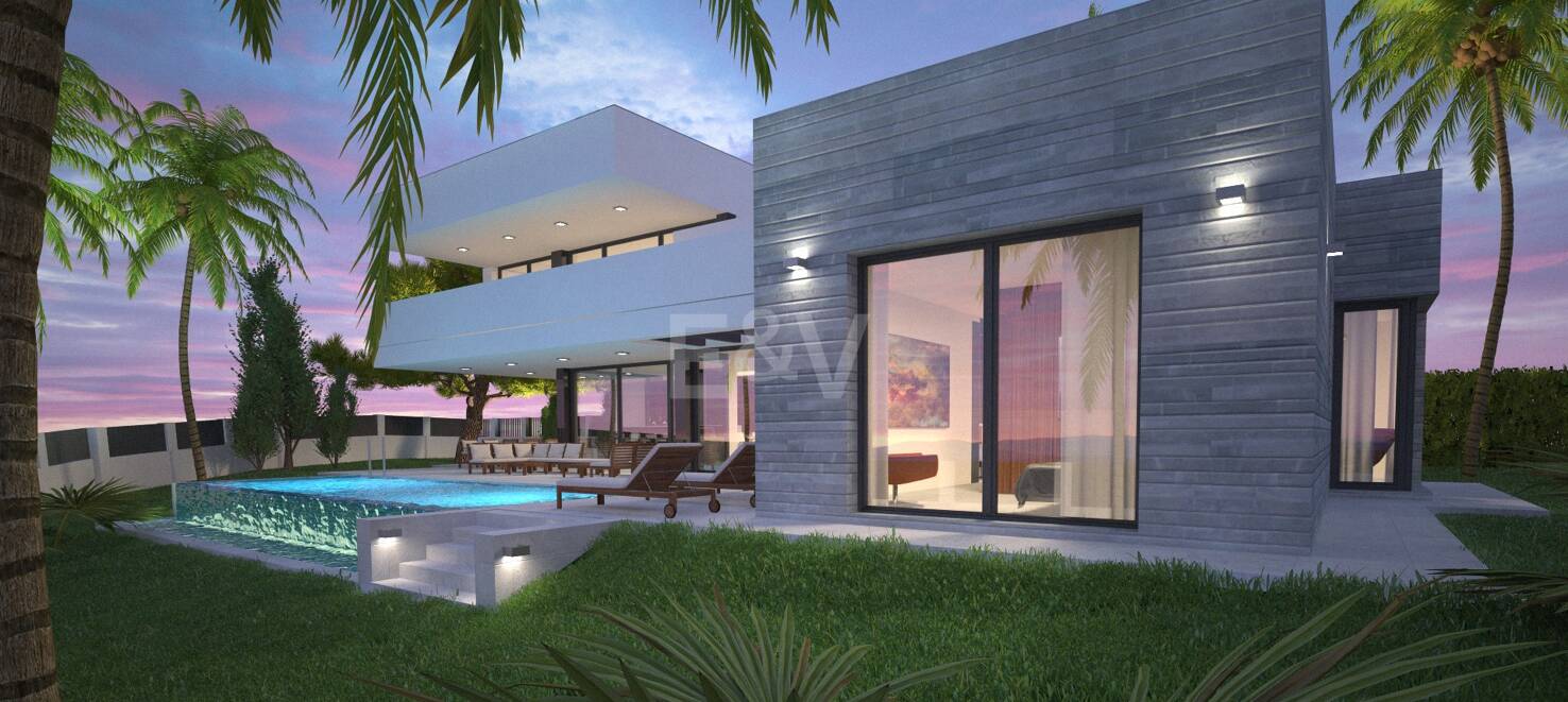 Exceptional Opportunity: Four Plots in Elviria with Project and Licence and with Spectacular Sea Views