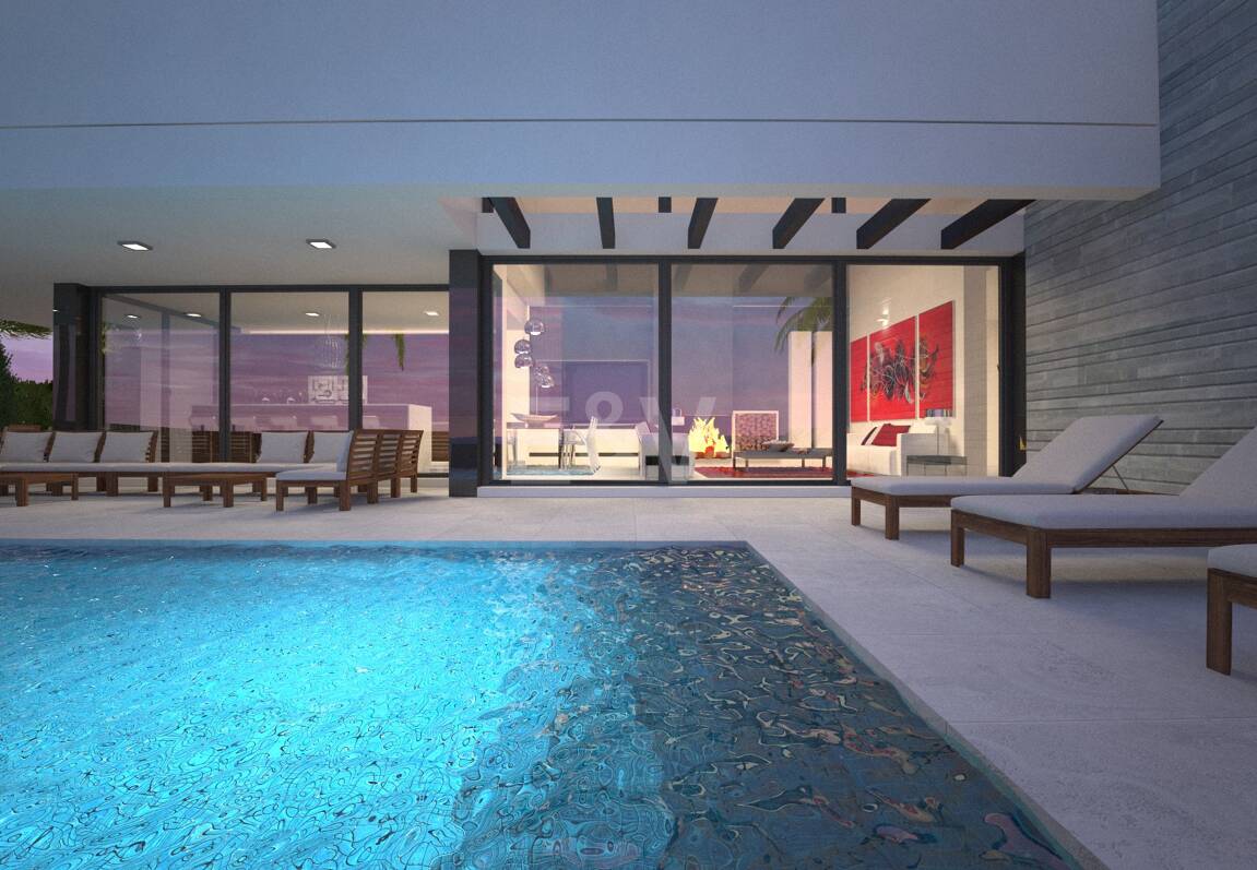 Exceptionell Möjlighet: Fyra toppar i Elviria med projekt och licens och med spektakulär utsikt över havet