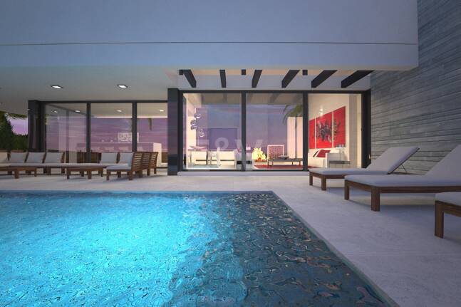 Exceptionell Möjlighet: Fyra toppar i Elviria med projekt och licens och med spektakulär utsikt över havet