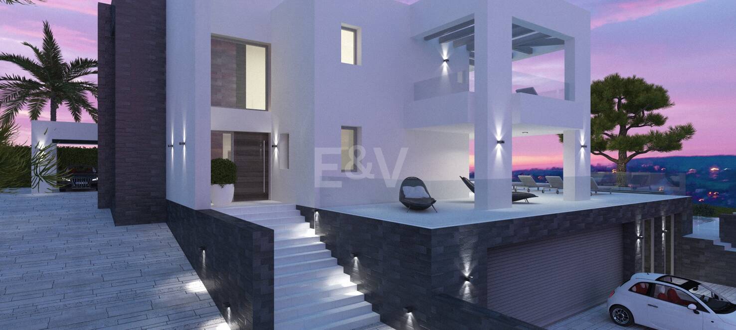 Exceptional Opportunity: Four Plots in Elviria with Project and Licence and with Spectacular Sea Views