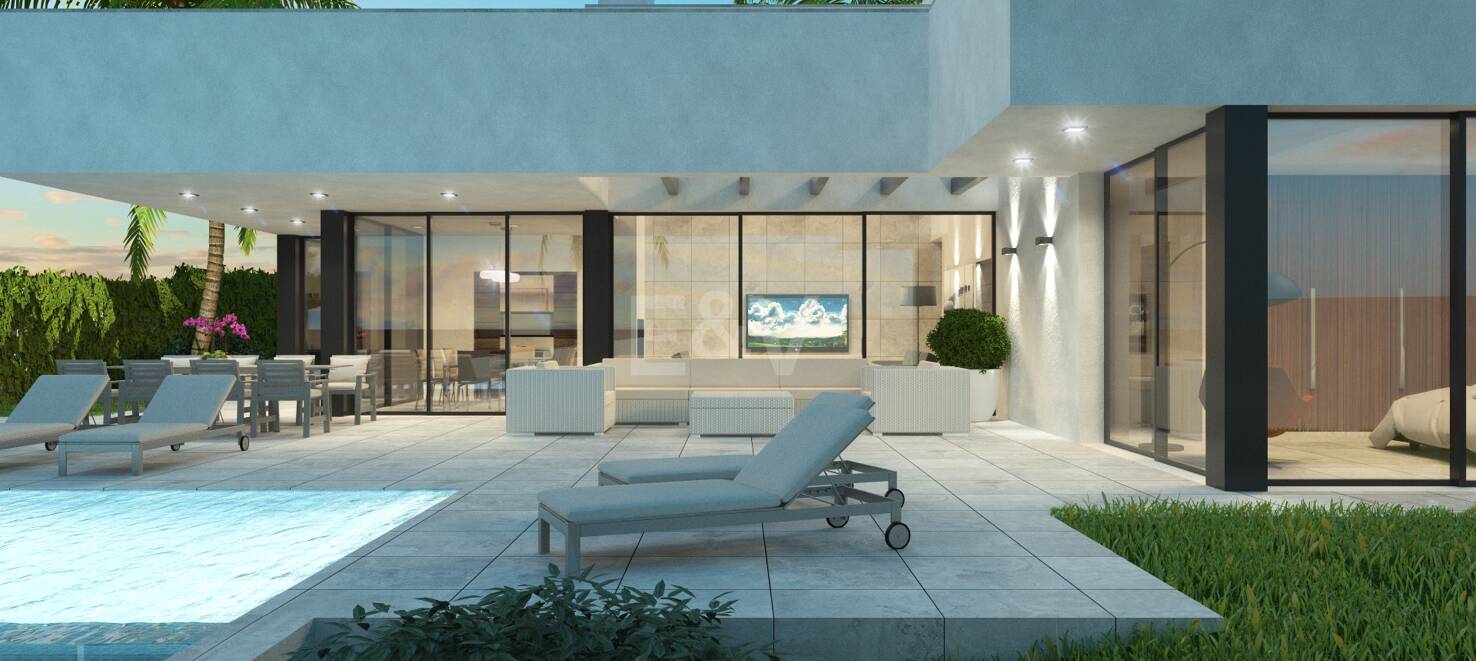 Exceptional Opportunity: Four Plots in Elviria with Project and Licence and with Spectacular Sea Views