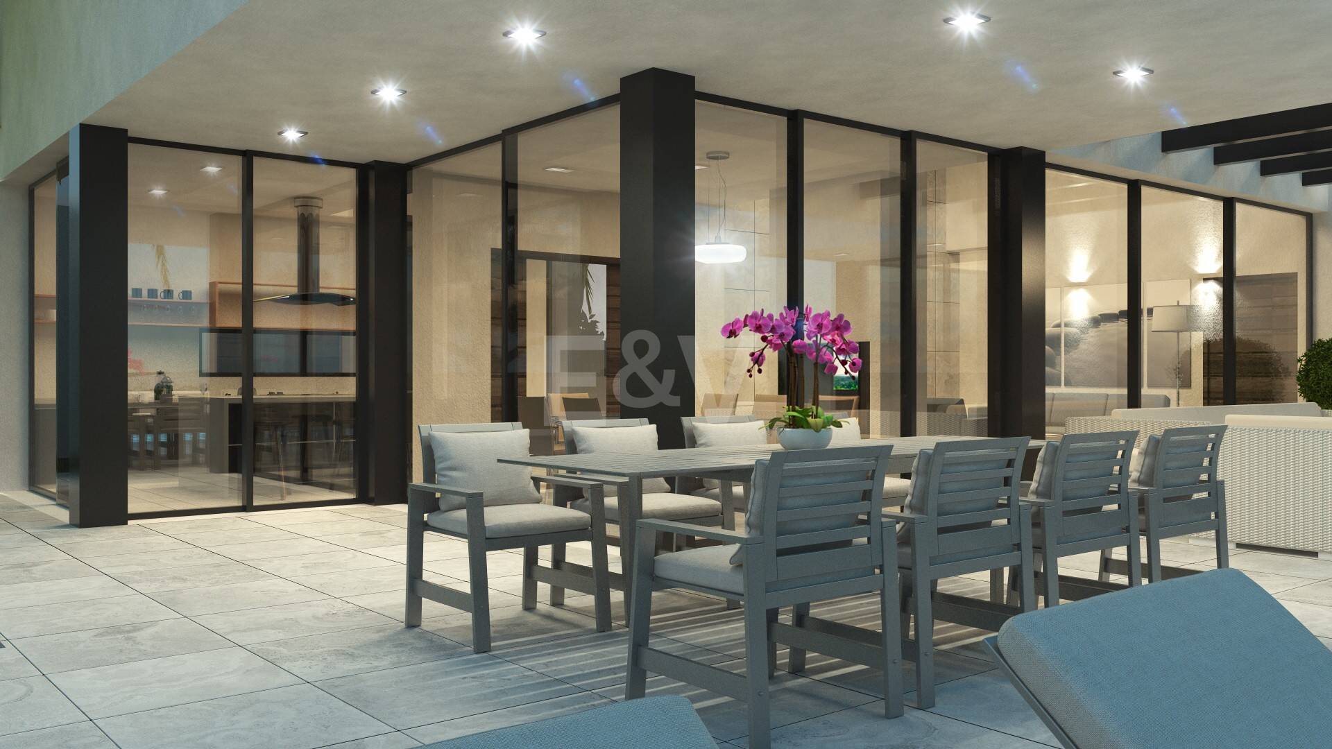 Wyjątkowe Okazja: Cztery Ploty w Elvirii z Projektem i Licencją oraz Spektakularnymi Widokami Morskimi