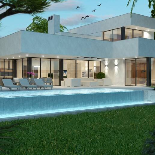 Exceptional Opportunity: Four Plots in Elviria with Project and Licence and with Spectacular Sea Views