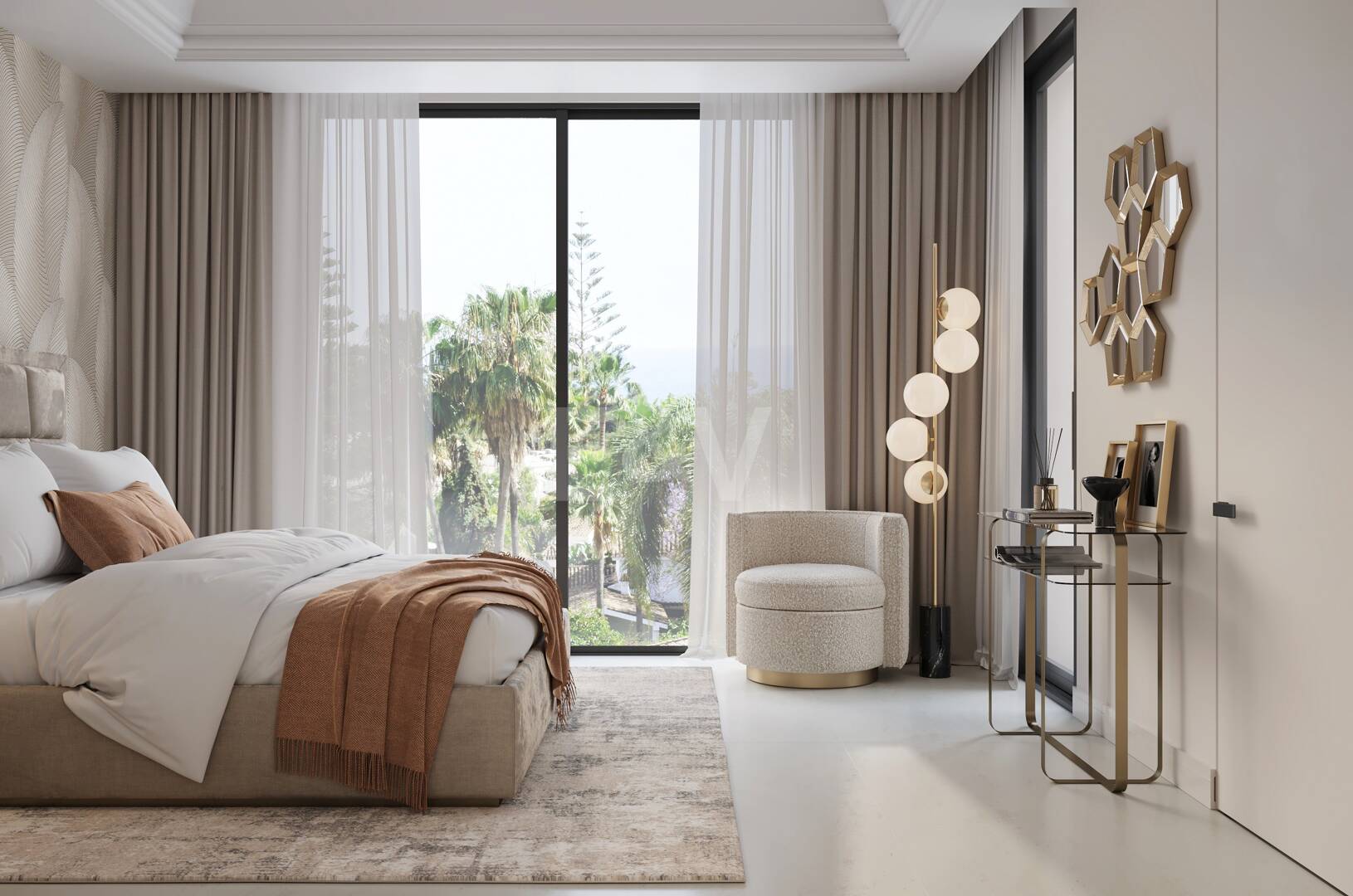 Erstaunlich 4 Schlafzimmer Villa am Strand in Elviria