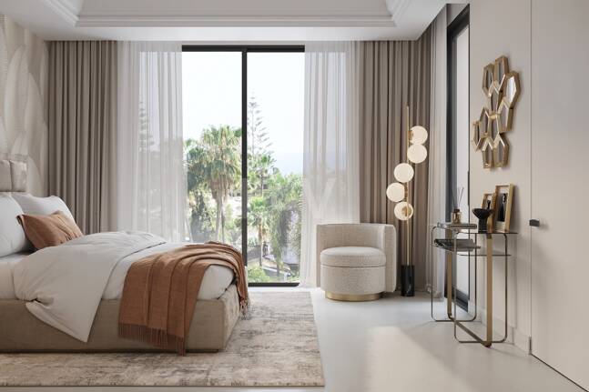 Fantastisk 4 sovrum Beachside Villa i Elviria