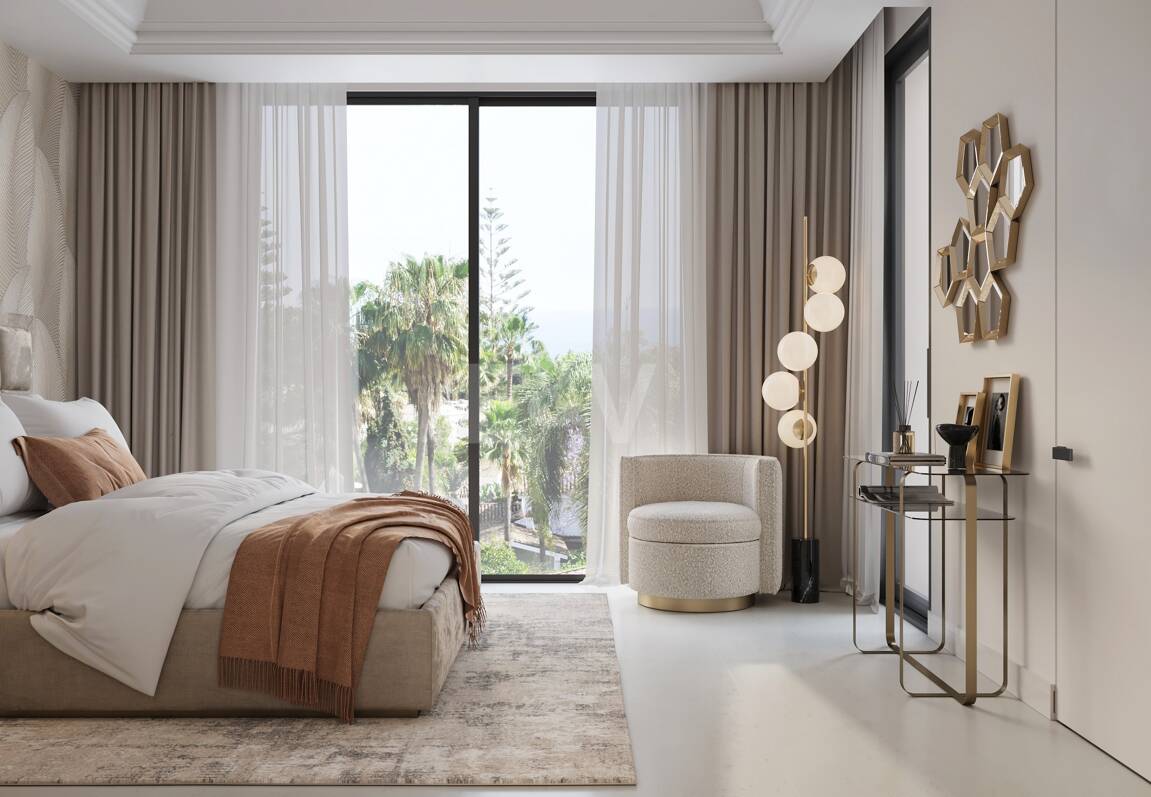 Fantastisk 4 sovrum Beachside Villa i Elviria