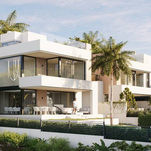 Fantastisk 4 sovrum Beachside Villa i Elviria