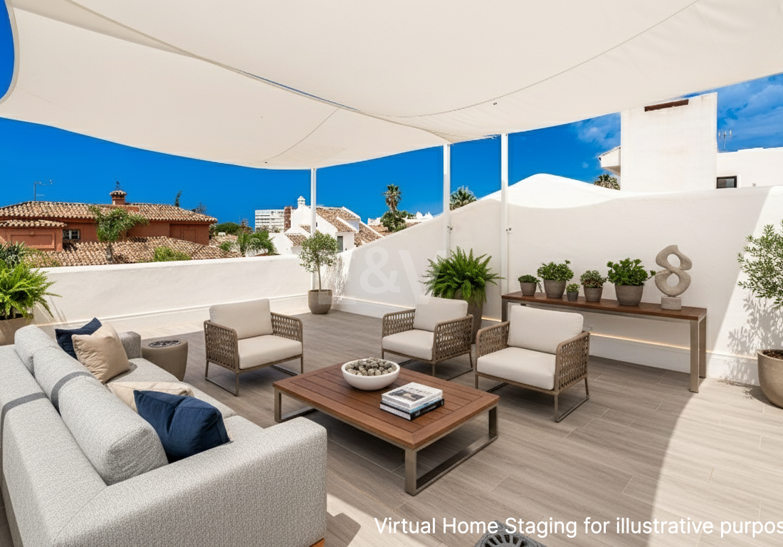 Villa moderna a pocos pasos de la playa en Las Chapas Playa