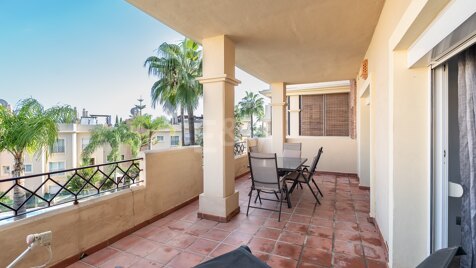 Wohnung mit Blick auf den Golfplatz und 2 Terrassen in der Nähe von Flamingos Golf