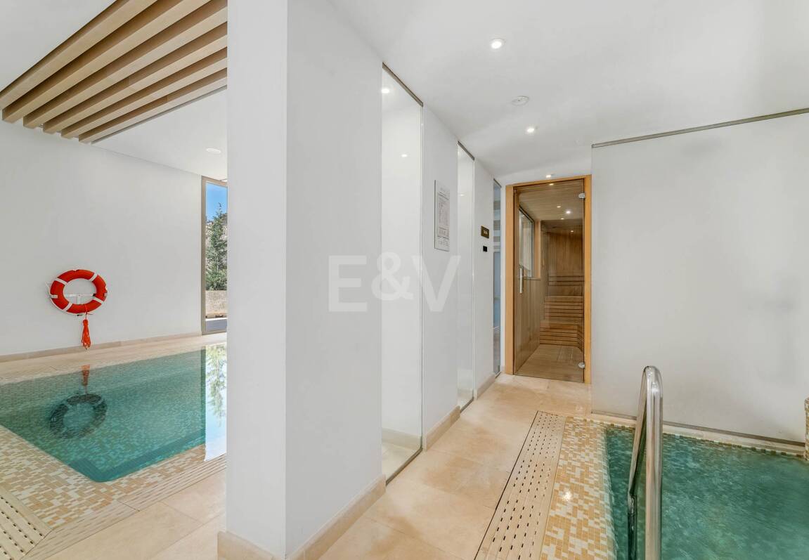 Fabulous Views from 2 bed Ground Floor with its Own Pool