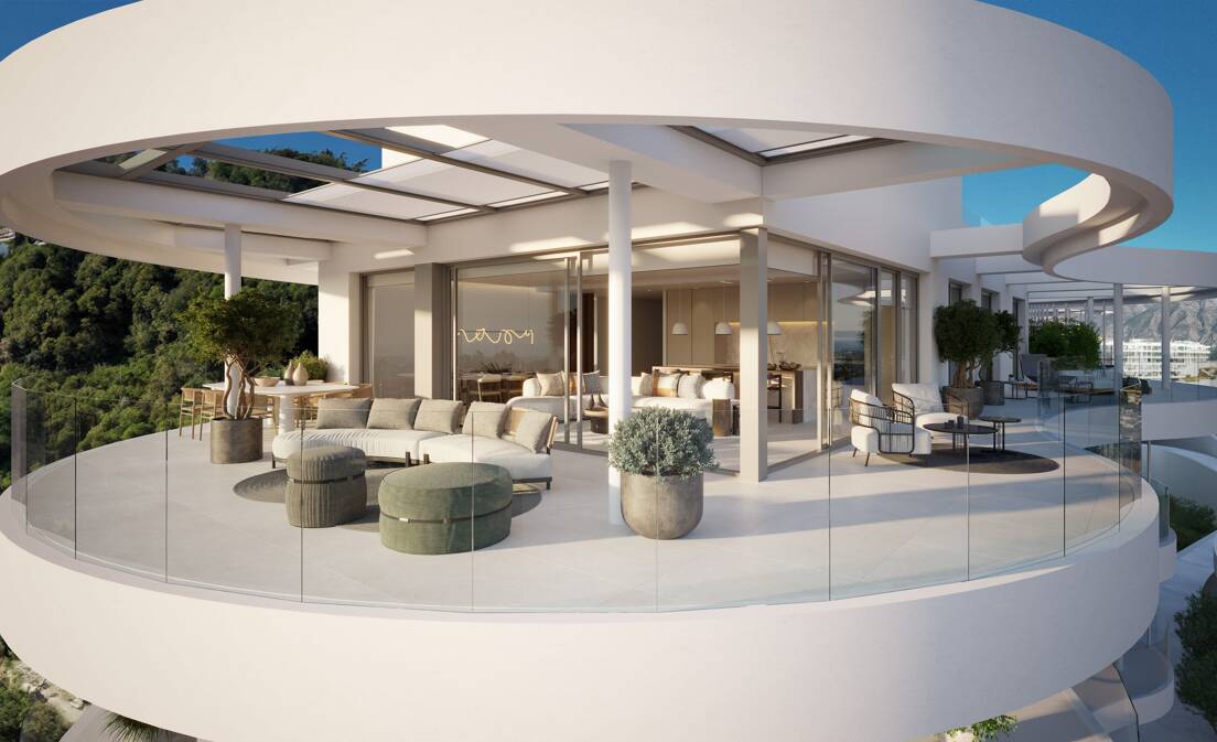 Lyx Penthouse Living med panoramautsikt