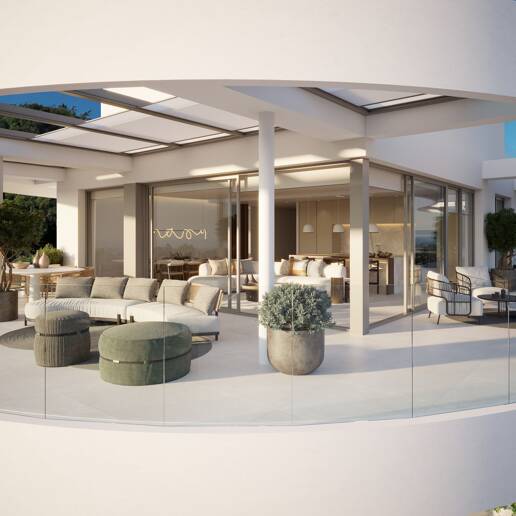 Lyx Penthouse Living med panoramautsikt