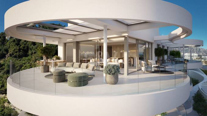 Luxury Penthouse Living with Panoramic views