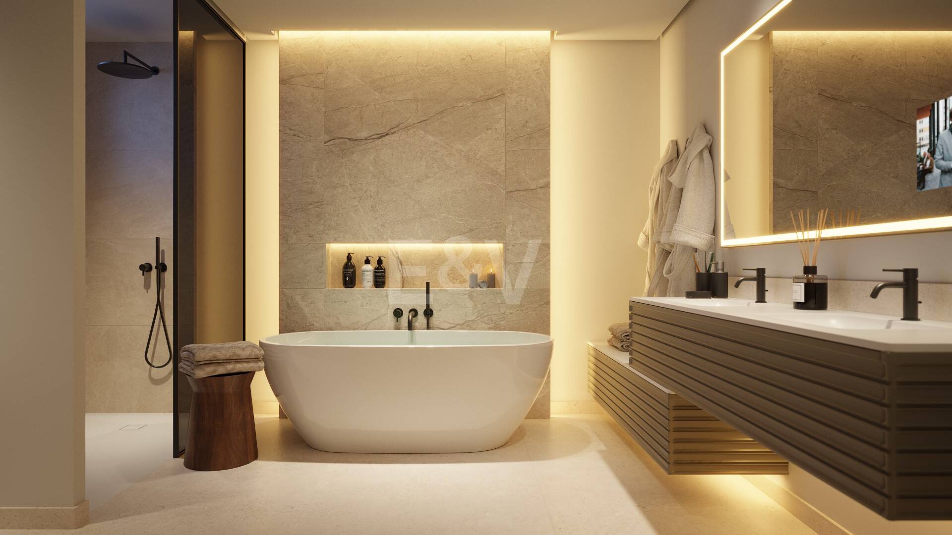 Lyx Penthouse Living med panoramautsikt