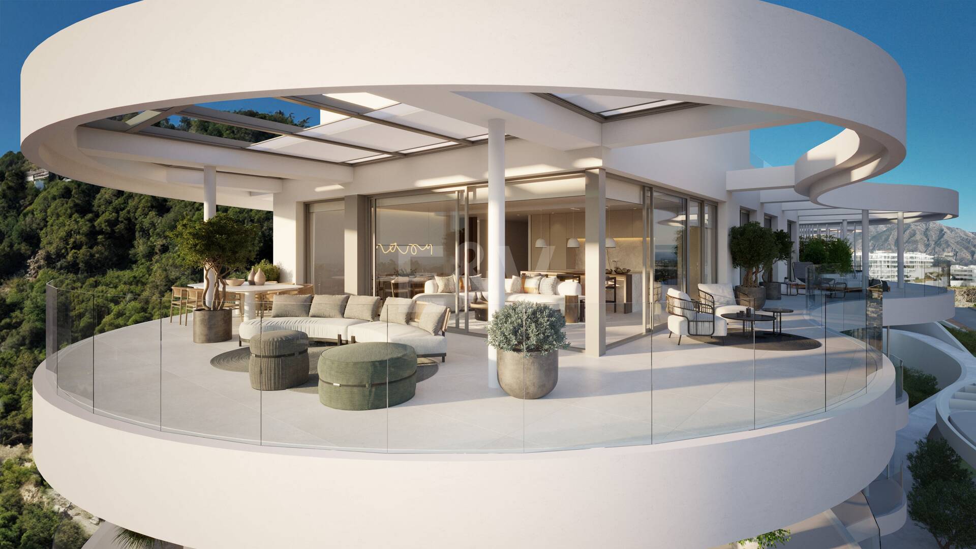 Spektakulär lyx Penthouse på 600 m2 i en 5-stjärniga gemenskap